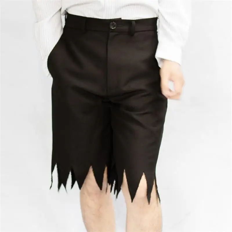 

Men's Original Edge Character Black Shorts Men's Shorts Summer Fashion Trend Urban Youth Style