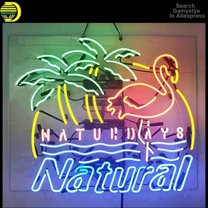 

Neon Sign Natural Light Lamps Palm Tree Neon Light Wall Sign Margaritaville Beer Pub Cafe Neon Lamp Beer Bar Pub Lights Glass