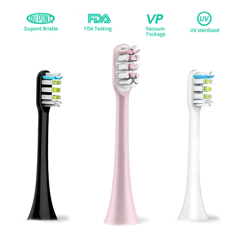 Replacement Toothbrush Heads Fit For Xiaomi SOOCAS X1 X3 X3U X5 SOOCARE Electric Sonic Toothbrush Soft Replaceable Brush Nozzles