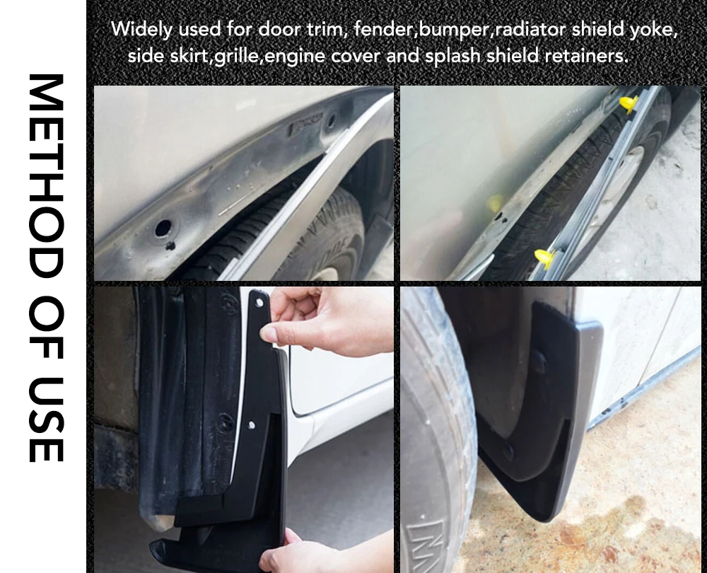 10 قطعة سيارة 4.8x19 مللي متر الذاتي التنصت مسامير ل لكزس ES IS GS LS NX LX GX RX LF-A RC كورفيت C4 C5 C6 C7 #6