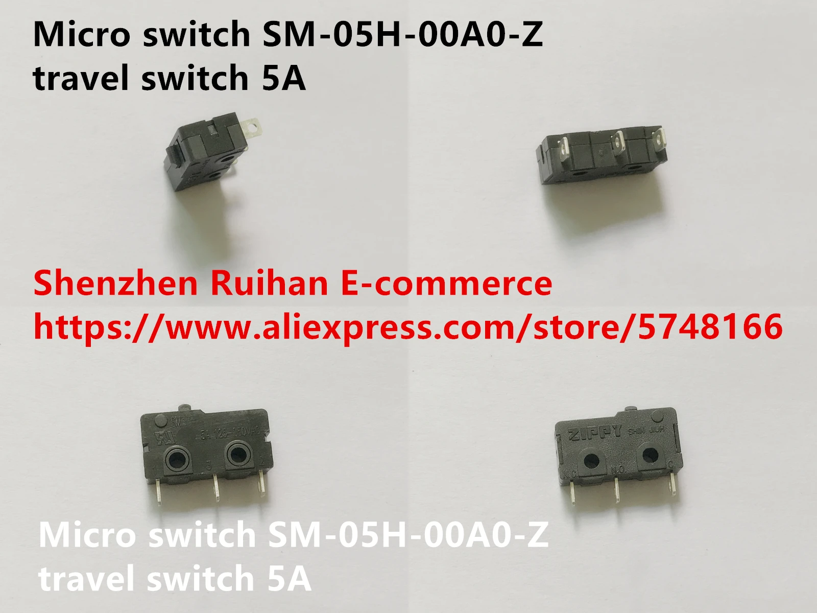 Original new 100% micro switch SM-05H-00A0-Z travel switch 5A