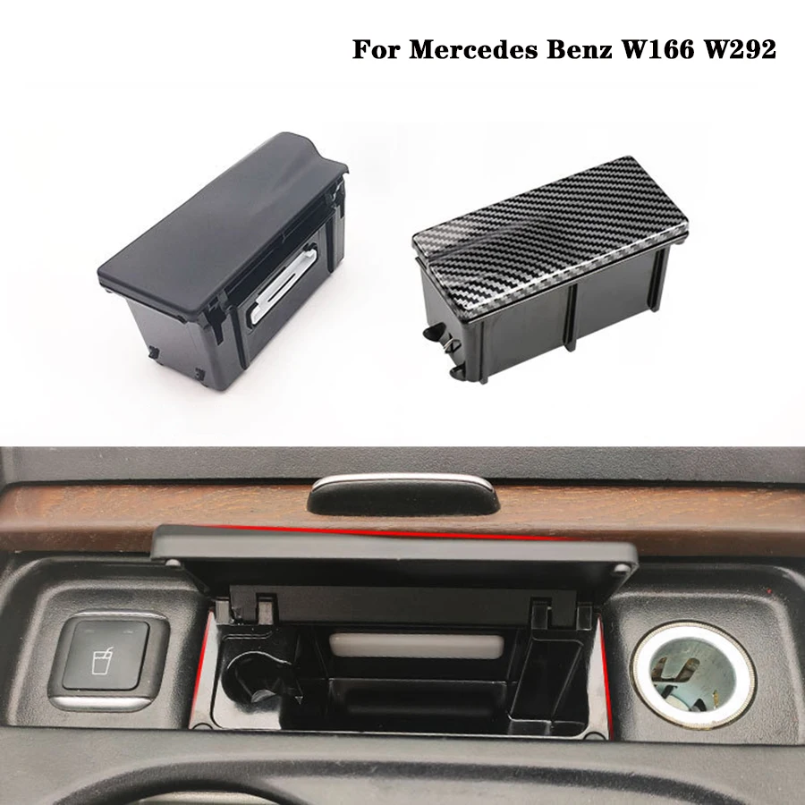 

Car Front Center Console Ashtray Ash Tray For Mercedes Benz W166 ML GL W292 GLE GLS 1668100330