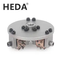 HEDA 120 mm M16 Bush hammer rivestimento ruota rotante per rimuovere calcestruzzo terrazzo litchi superficie piastra martello rivestita in resina epossidica