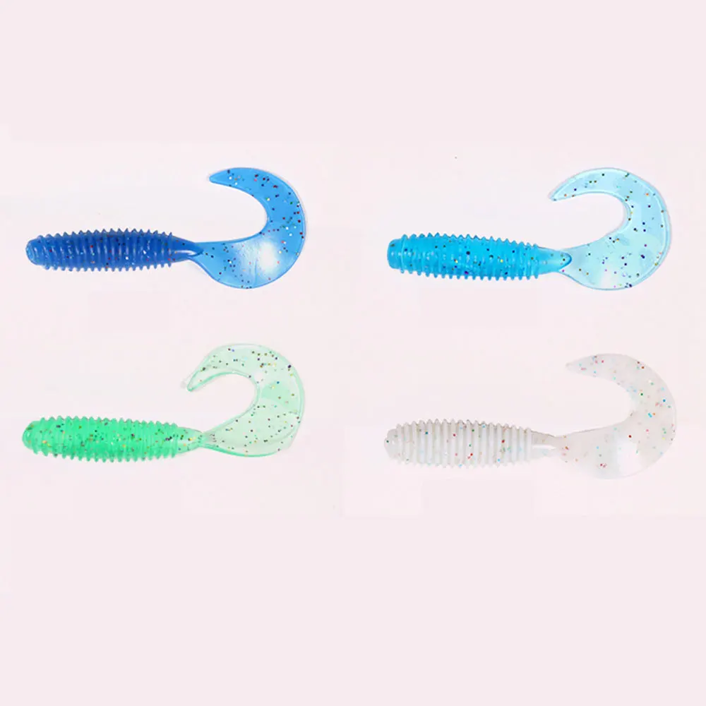 Softjerk Silicona Cola en T para Carpa – Texan 5,5-7,5 cm - imagen 3