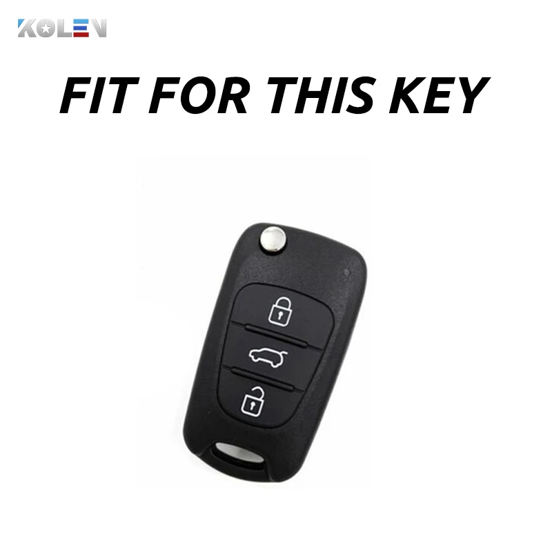 Soft TPU Car Key Case Full Cover Fob For Hyundai I30 I40 IX25 IX35 Creta HB20 Solaris Elantra Accent For KIA K2 K5 Rio Sportage