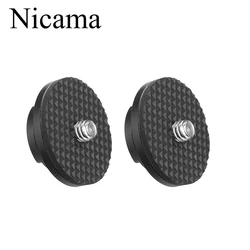 Nicama 2 Pack/Pcs Camera Hubs Screws, Mounting for The Camera Chest Harness System Vest Strap Belt