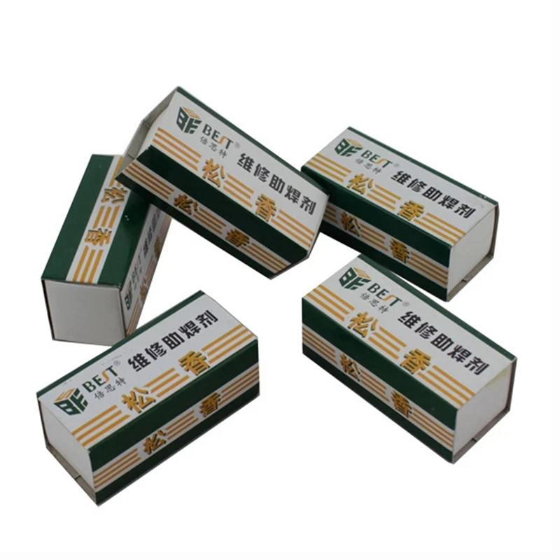 2PCS BEST Solder Rosin บัดกรีซ่อมเชื่อม Rosin สำหรับ Electronic Soldering Iron Repair กล่อง Rosin บัดกรีบัดกรี