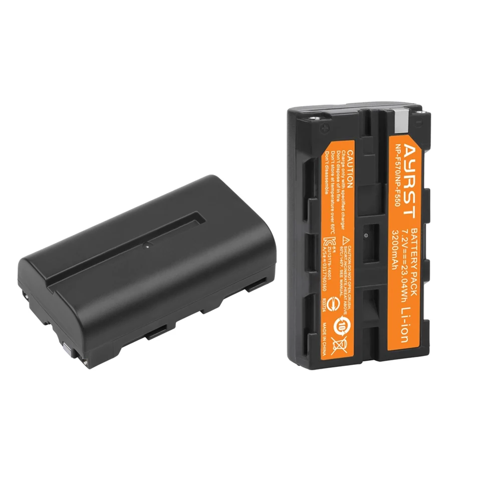 NP-F550 NP F550 NPF550 akumulator litowo-jonowy 3200mAh dla Sony NP-F330 NP-F530 NP-F570 NP-F730 NP-F750 Hi-8