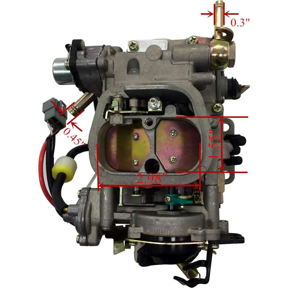 21100-73040 Carburetor for Toyota 3Y Engine Hilux 1Y 2Y 3Y Hiace 3Y Double Cavity Type