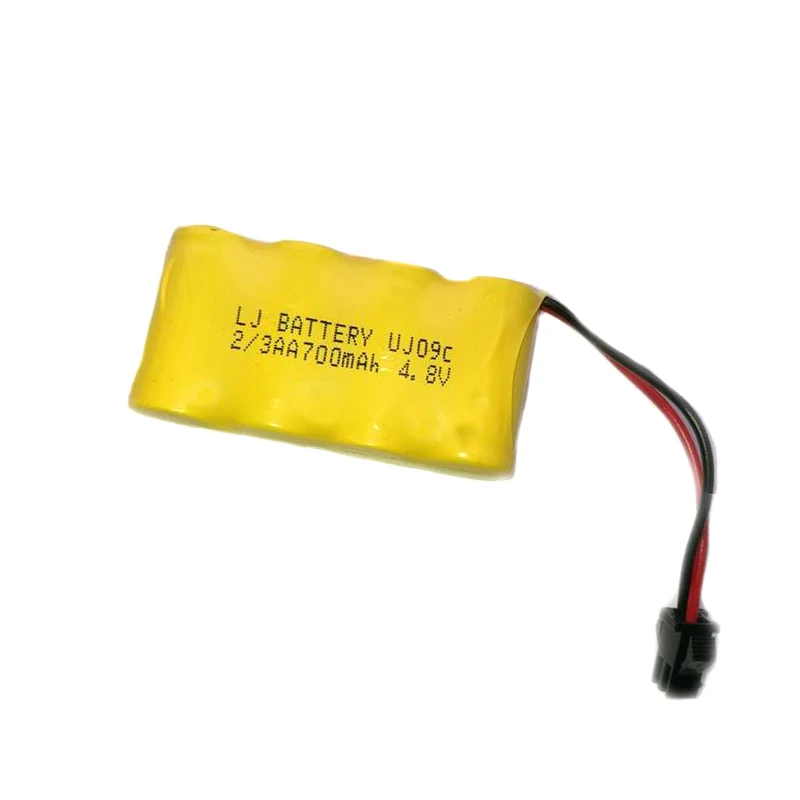 2 paczki/partia MasterFire 4.8V 700mah 2/3AA NI-CD M bateria deformacja robot zdalnie sterowany pojazd akumulatory z wtyczką