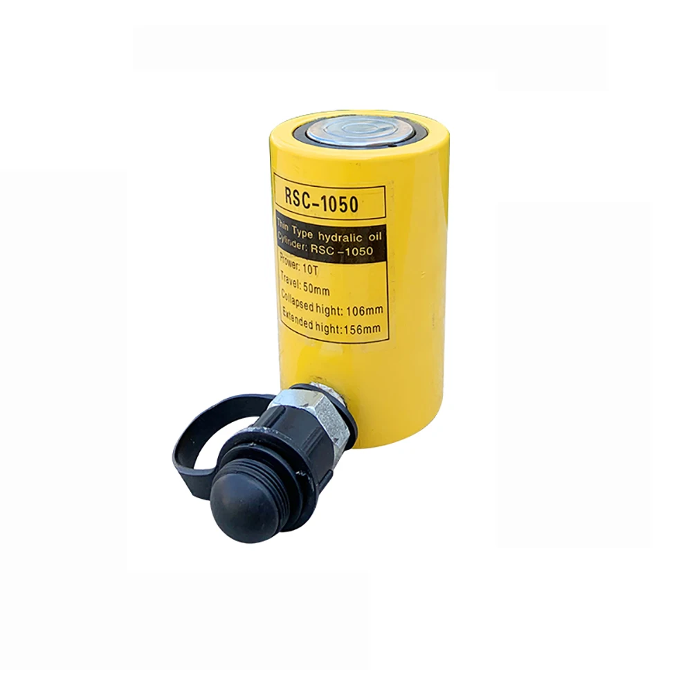 Imagem -02 - Cilindro Industrial do Óleo Hidráulico tipo Curto Desconexão-tipo Jack 10t 20t 30t 50t 100t Curso 50 mm