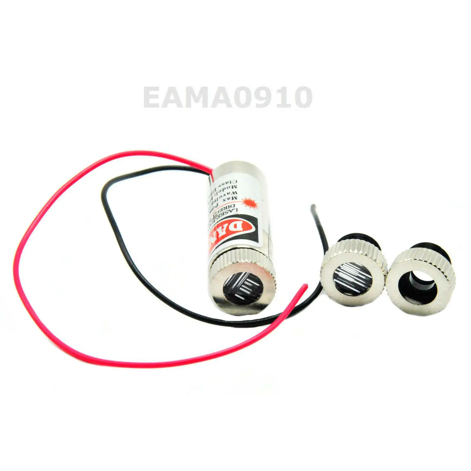 Focusable Dot/Line/Cross 405nm 10mW 3-5V Violet/Blue Laser Diode Module 12x35mm