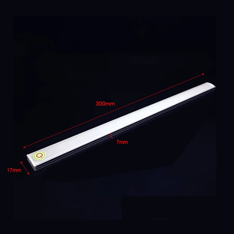 Under Cabinet LED Light Bar Ultra Slim Dimmable Cool-Touch Design USB Charging Interface Great for Kitchen Counter Sale