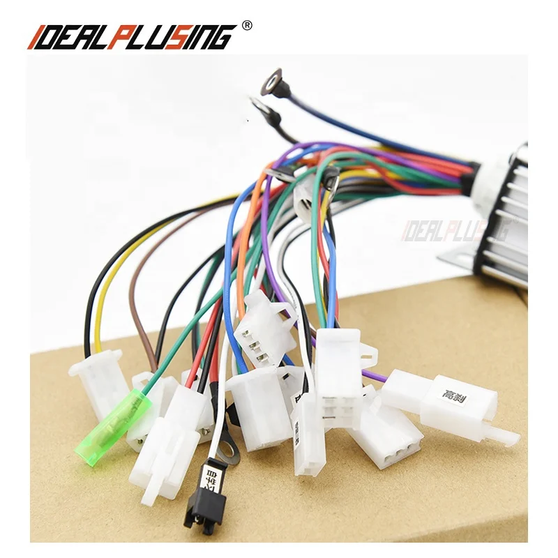 1000W Electric Vehicle DC Controller 48V60V72V Current 40A Brushless DC Motor Controller