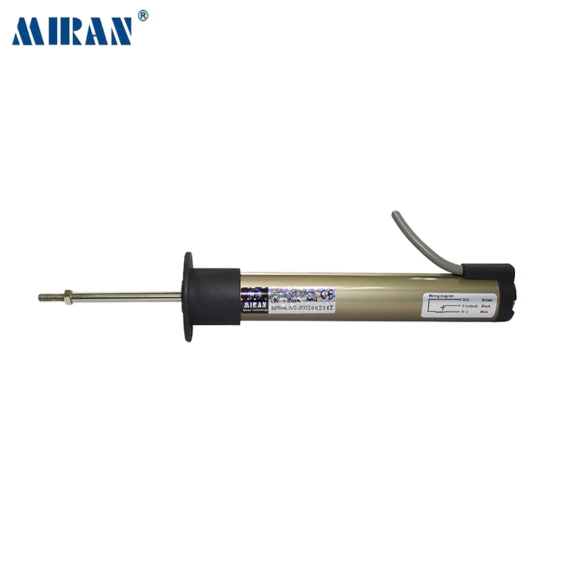Miran Linear Position / Displacement Sensor KPF 10mm-300mm Mini Flange Position Detection Measuring Linear Scale/ Analog Sensor