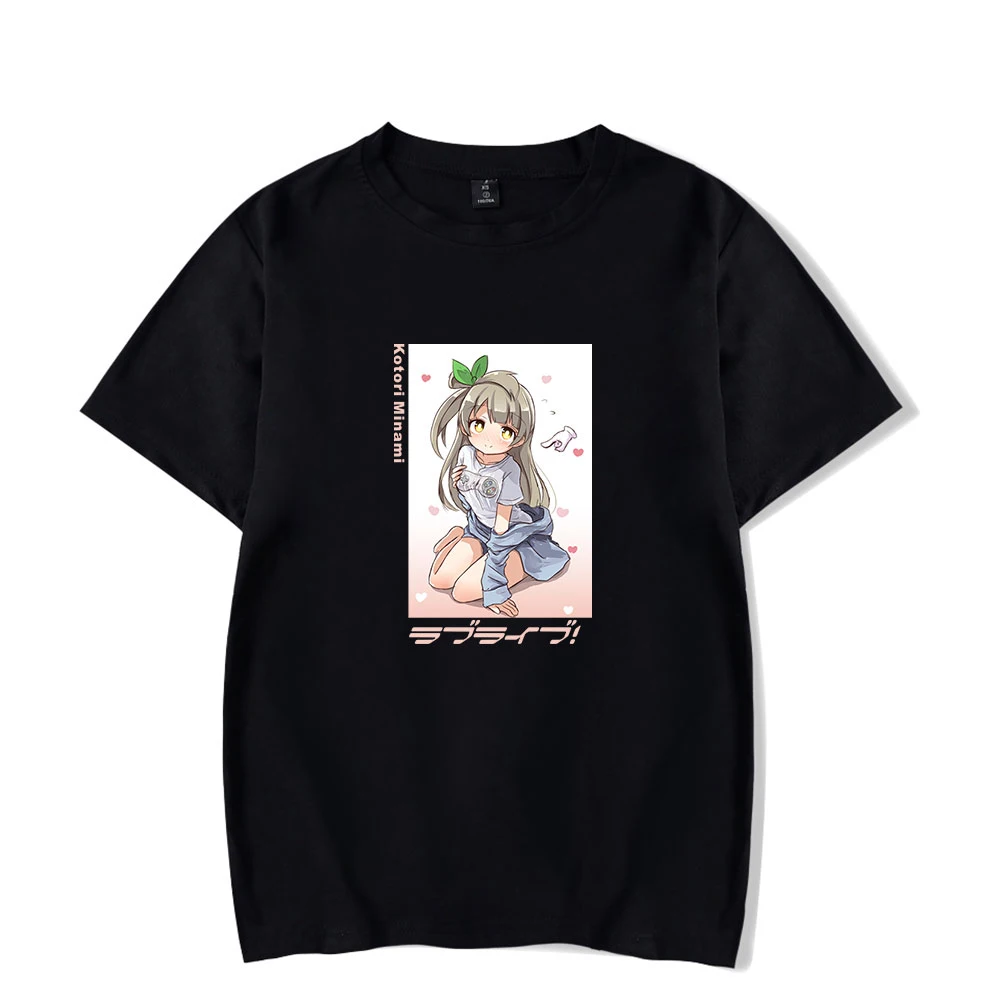 

2021 LoveLive! Kotori Minami μ's school idol Print Spring Summer T shirt Street Kawaii Style Men Women Casual Streetwear Tops