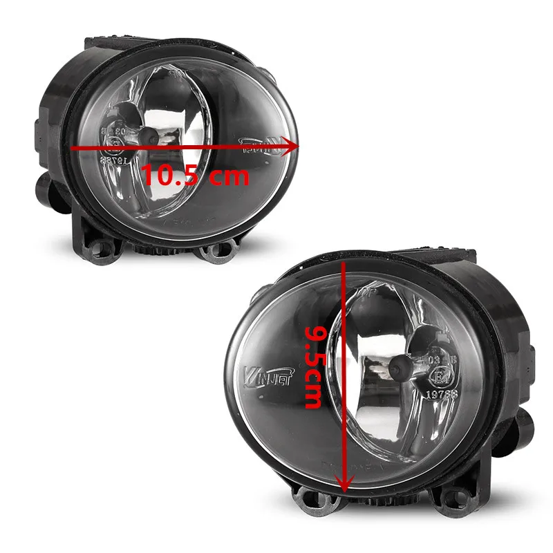 2pcs Car Fog Light assembly For BMW  2 Series Coupe F22 F23 M5  5 Series F10 F11 3 Series Coupe E92 E93 F07 fog light lamp