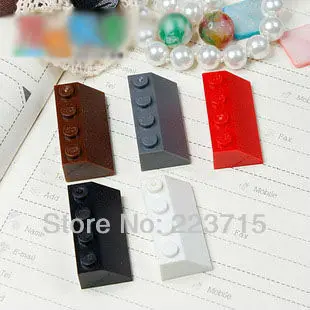 3037 20pcs *Roof Tile 2X4/45* DIY enlighten block bricks,Compatible With Lego Assembles Particles