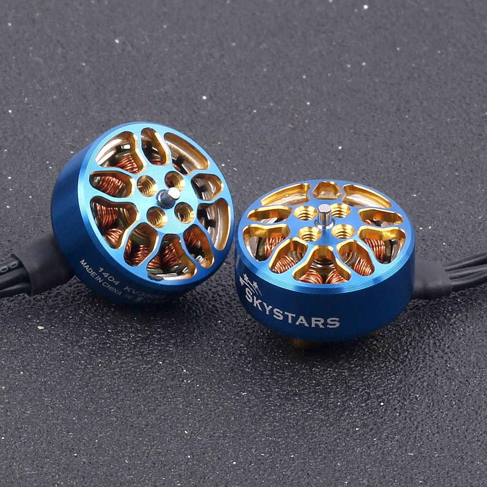 SKYSTARS KOKO 1404 3000KV 6S 3800KV 4S Brushless Racing Motor For Long Rang FPV Racing 2.5inch-4inch Toothpick Drone DIY Parts