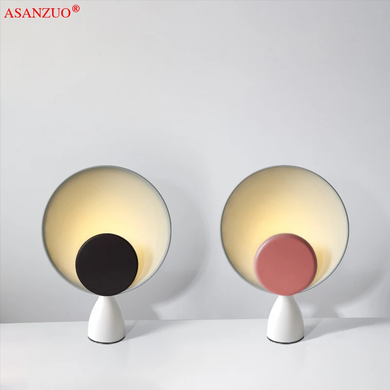 

Nordic creative LED table lamp Modern living room bedroom bedside lamp Home decoration study desk lamp Lighting fixtures