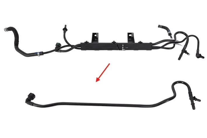 Volmarkt Fuel Pipe Excluding Bracket Fiat Doblo 1.3 Multijet Reliable Original Quality. Compatible Spare Parts Convenient