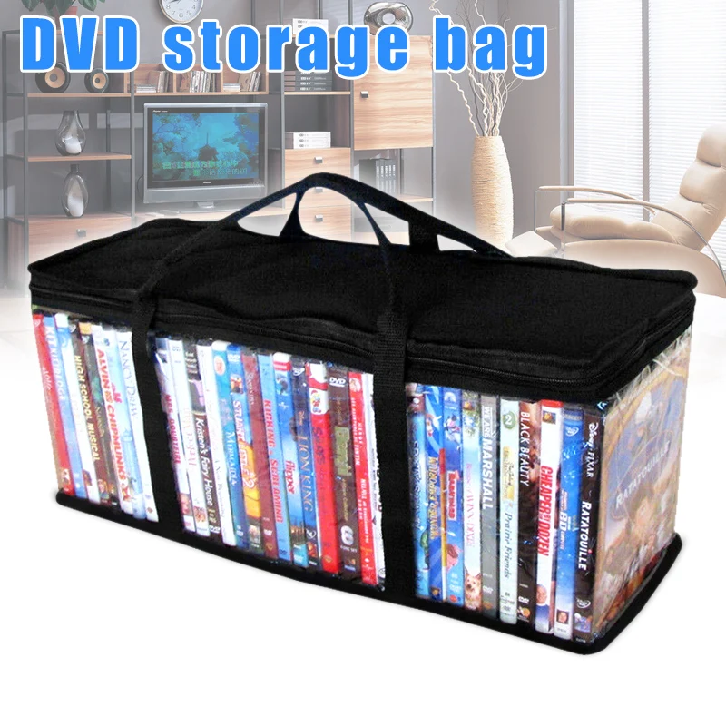 Hot Selling Media Storage Bags DVD Disc CD Carry Case Holder Album Organizer Multifunctional Storage Bags