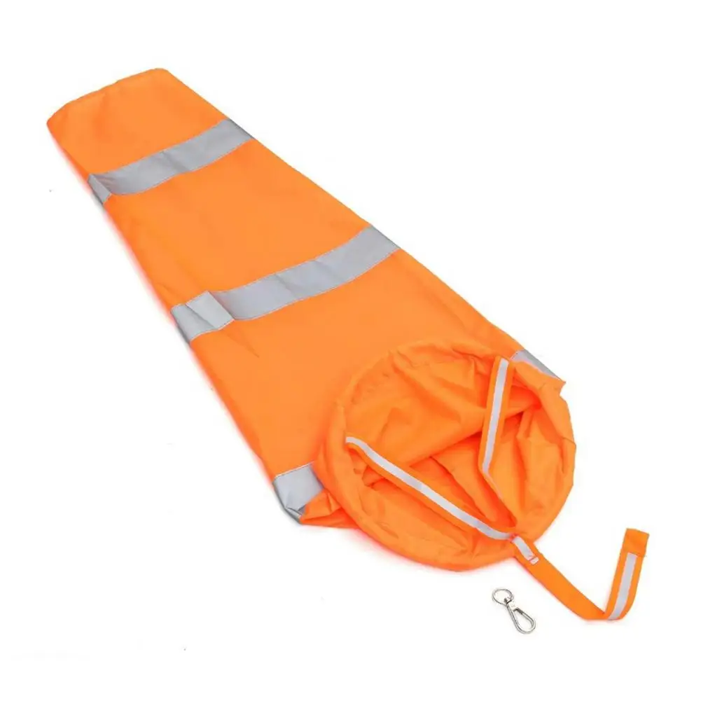 80 cm Flagge für Flughafen, Windsack, Garten, reflektierende Gürtel, Rasen, Außenbereich, Luftfahrt-Tasche, Messung, Windrichtung, Rip-Stop