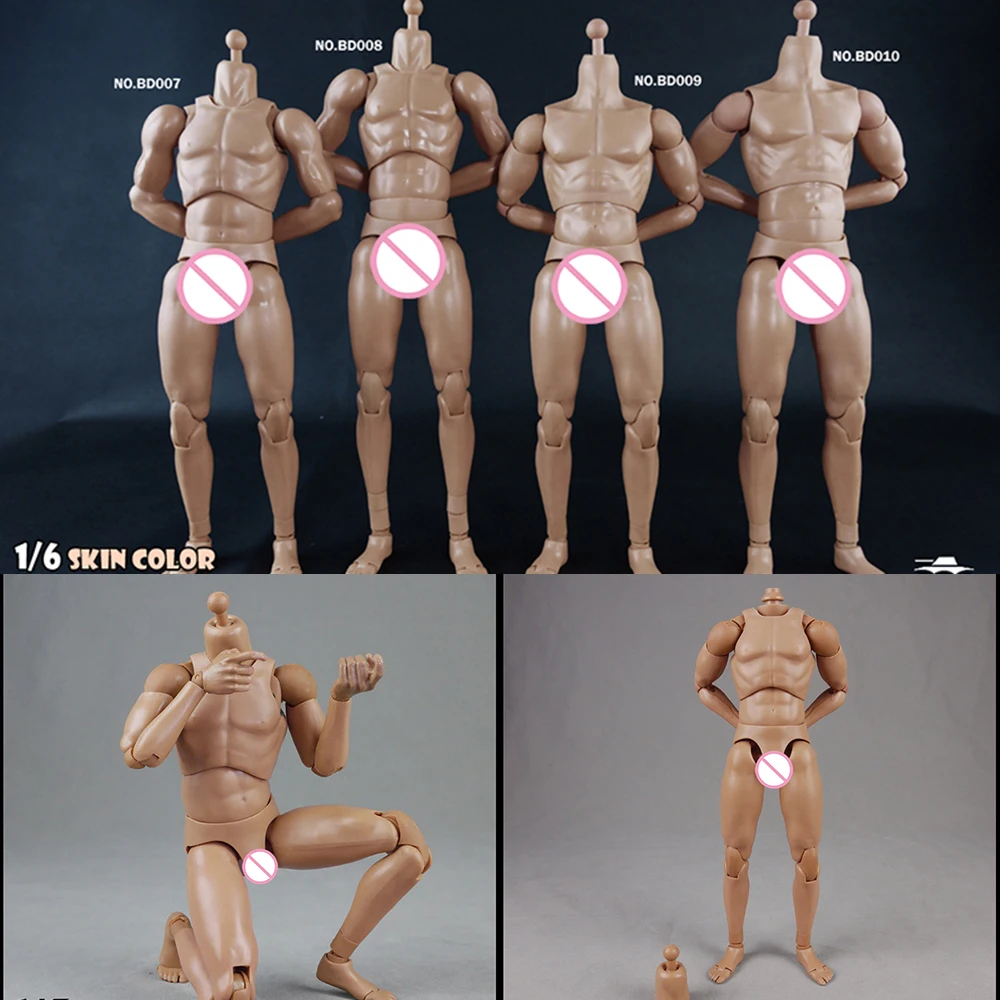 

BD001~BD008 1/6 Male Muscle Body Standard Narrow Shoulders Military Body 2.0 Model Toys for 12'' Action Figure Scene Accessory