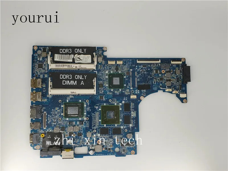 

Yourui для Dell L511Z Материнская плата ноутбука W/i7-2620m Процессор CN-05RPTK 05RPTK 5RPTK DASS8BMBAE0 полностью протестирована