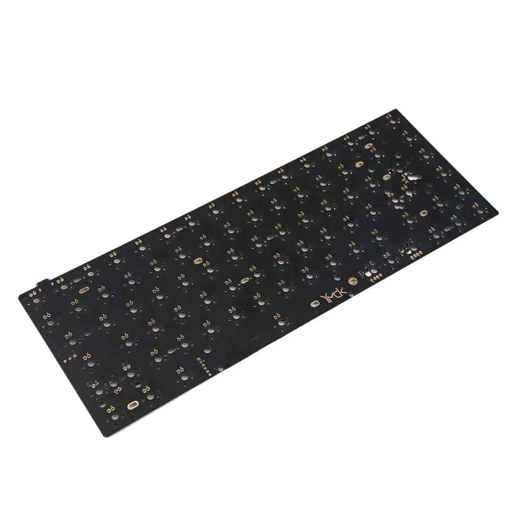 YMDK YMD75 v3 QMK Hot Swap Hot-swappable Kailh Socket 84 PCB Fully Programmable Support ANSI ISO Replacable YMD75 V2