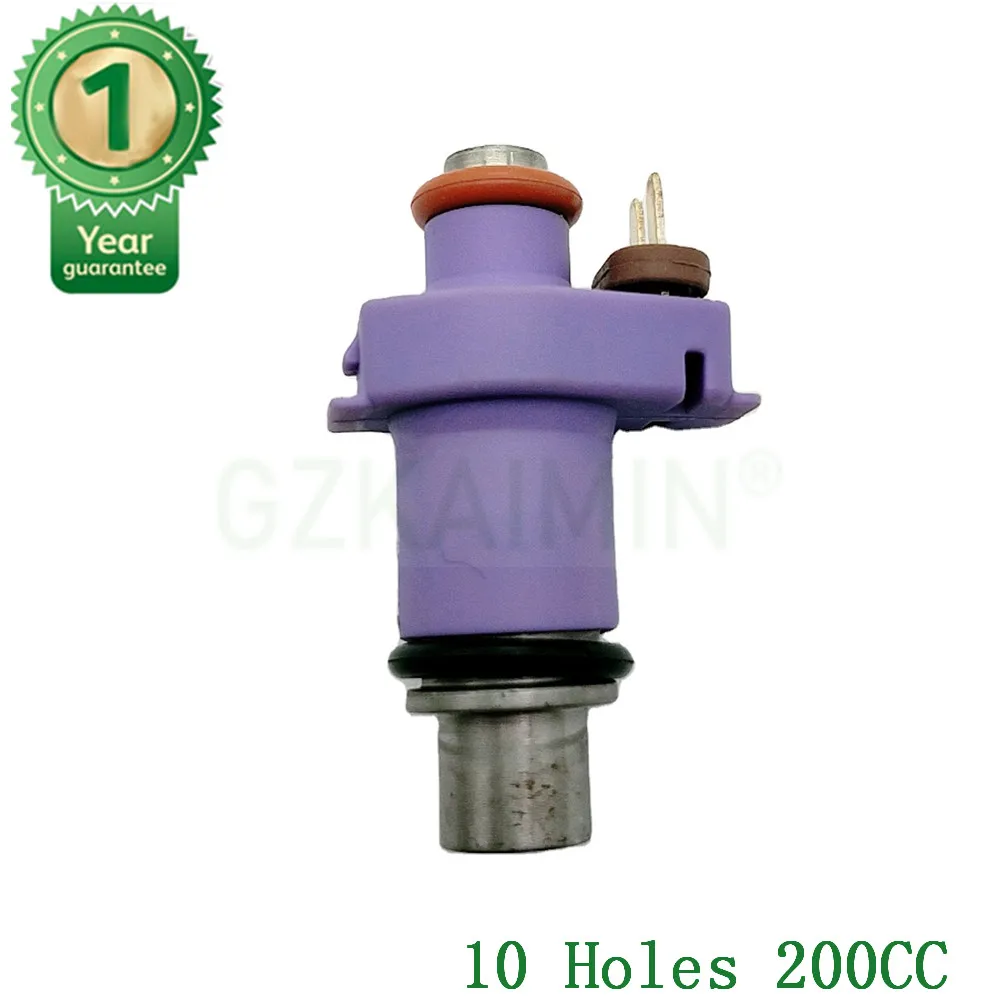 High Quality 10 Holes For Yamaha Replacement Motorcycle Fuel Injector Nozzle Injection Flow 200CC