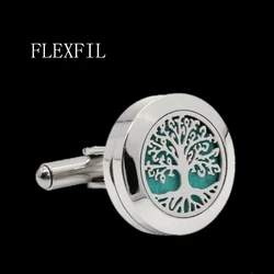 FLEXFIL Luxury shirt perfume cufflink for men Brand cuff button cuff link High Quality Luxury  Wedding abotoaduras Jewelry