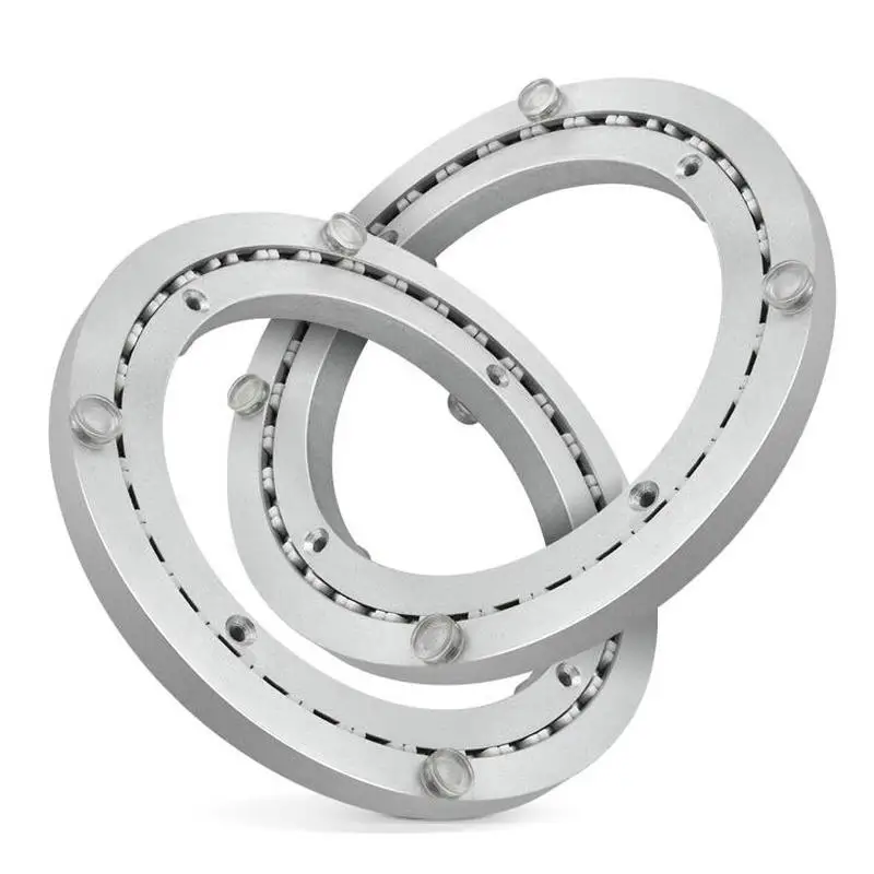 12-100CM Aluminum Lazy Susan for Table Rotating Plate Steel Ball Bearing Round Swivel Turntable Plate