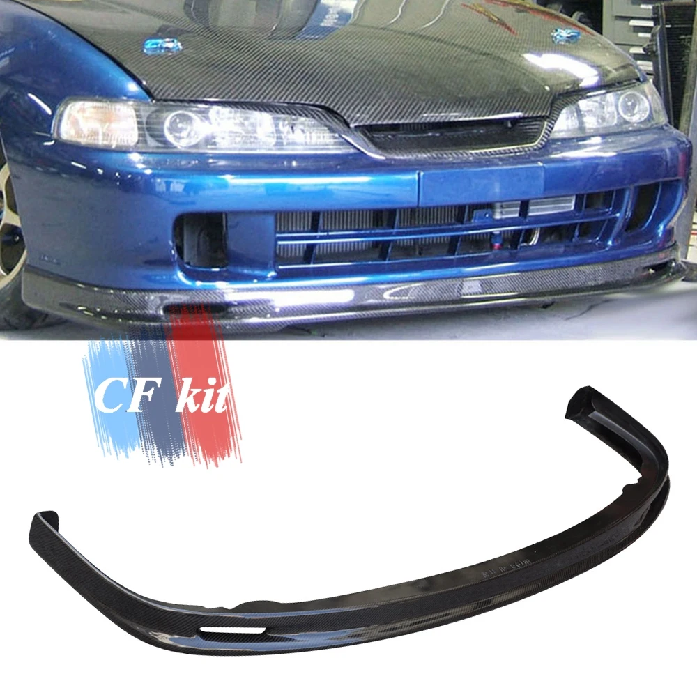 Carbon fiber Front Lip Bumper Spoiler Spiltters For Honda INTEGRA DC2 JDM Car Styling