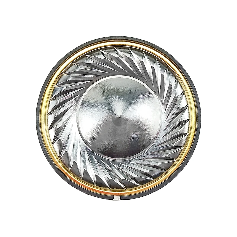 40mm HiFi 32OHM Headphone Speaker Unit Titanium Film Full Range Speaker N42 Magnet 20-core Coil Headphone Driver Unit 111dB 2pcs