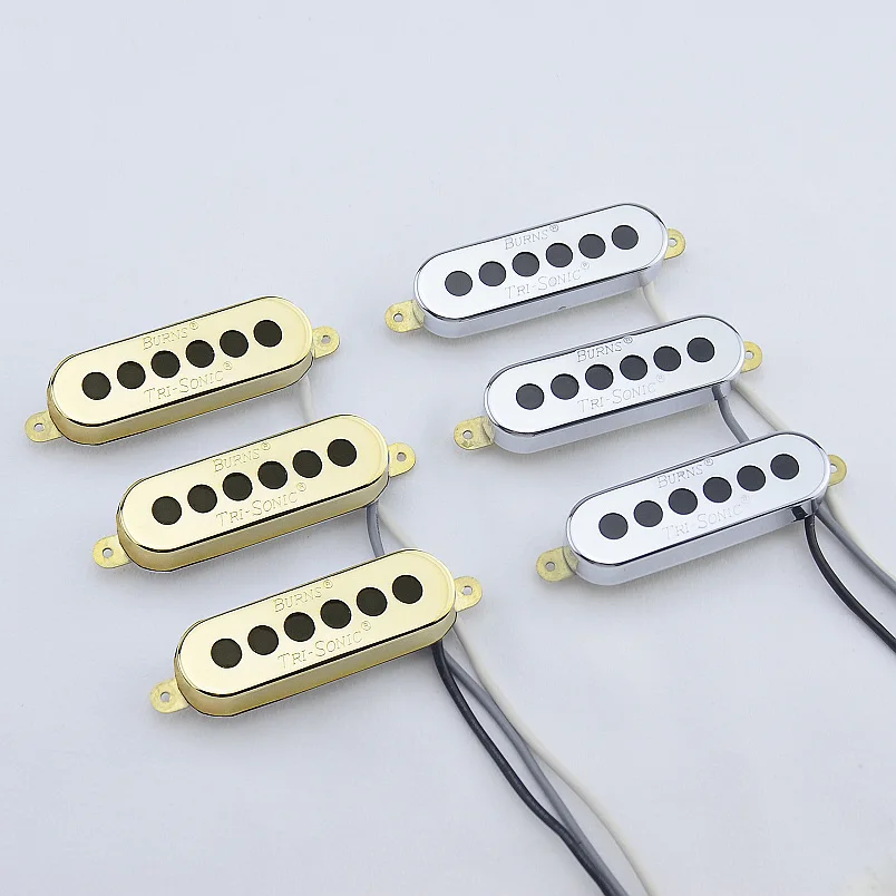 【Made in Korea】1 Set  Original Genuine Tri-sonic  Single  Alnico Pickups For Electric Guitar