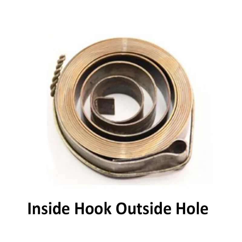 1PCS Spiral Flat Wire Coil Torsion Clockwork Spring Milling/Drilling Machine Spring Constant Force Extension Springs