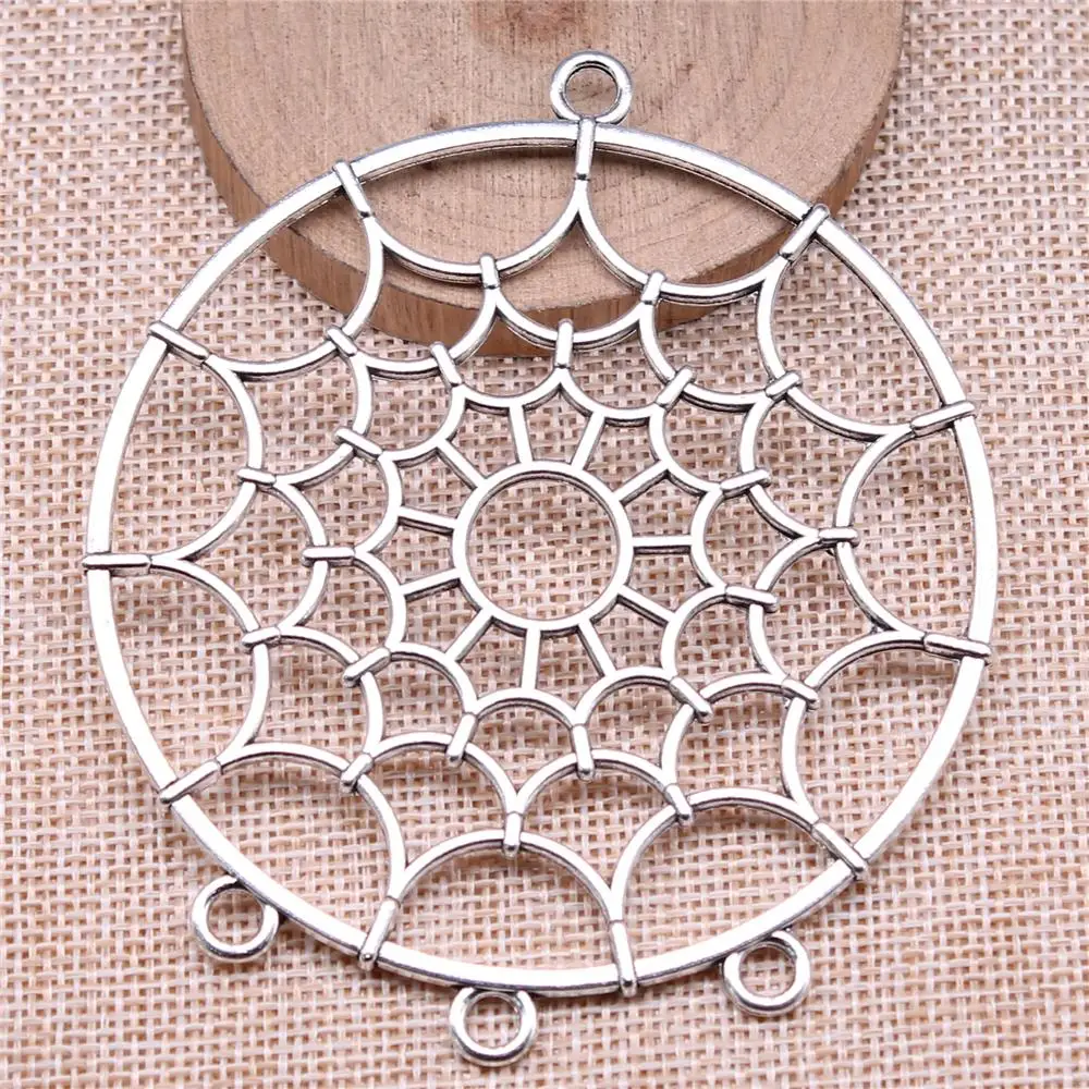 Sejuani CHARM PENDANT 1pcs 92x80mm Large Dream Catcher Connector Charms