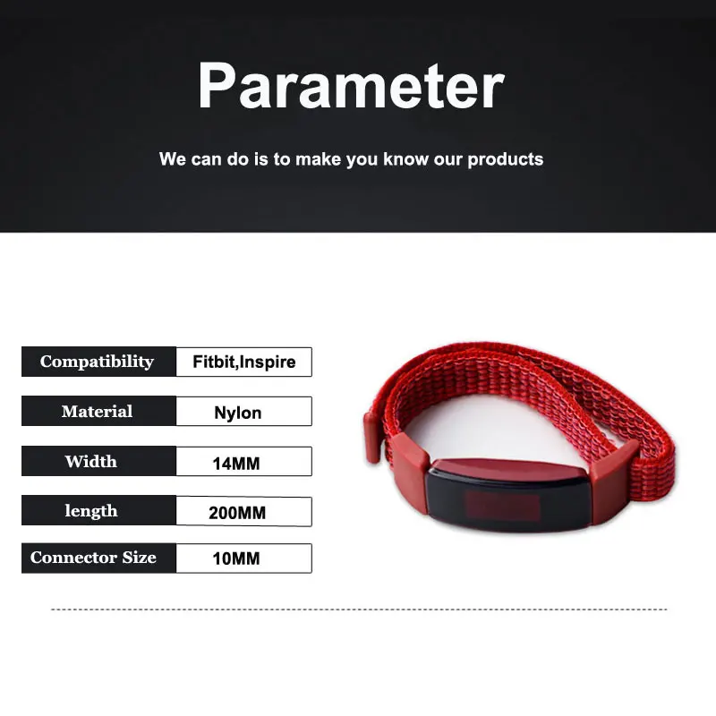 Fitbit Inspire HR Band Replacement Bracelet For Fitbit inspire Nylon Wrist Strap Velcro Wristband Smart accessories
