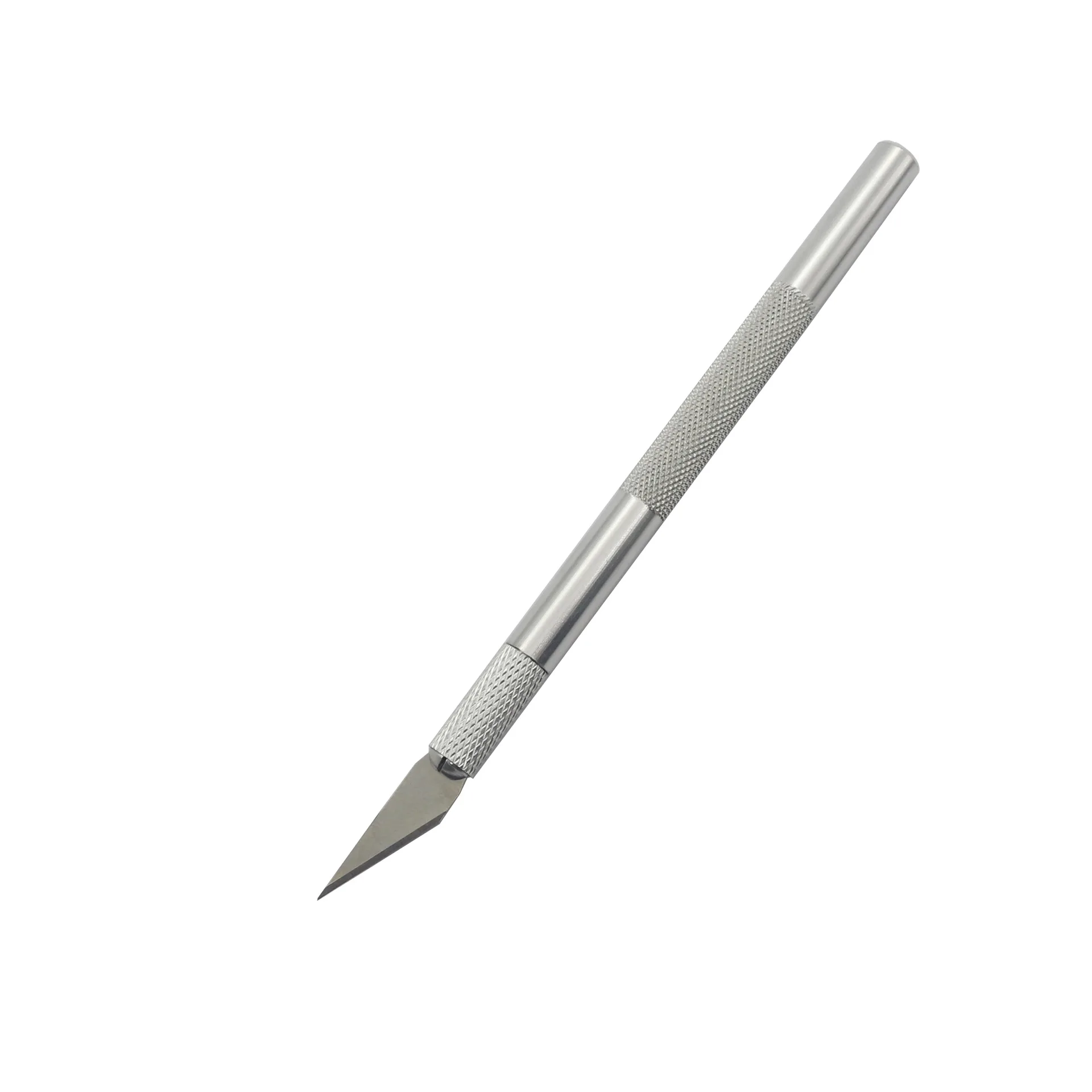 Kit di strumenti per coltelli per bisturi in metallo lame antiscivolo coltello per incisione pellicola per cellulare carta tagliata strumenti per intaglio artigianale #11