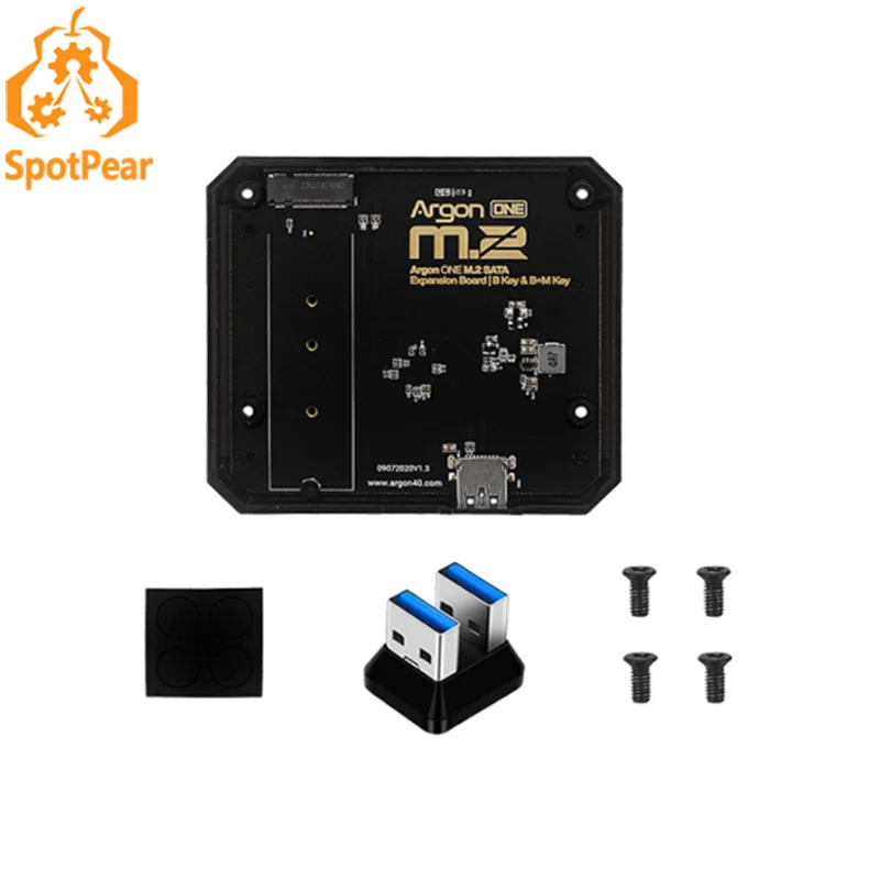 Raspberry Pi 4 Model B Argon One M.2 SSD Expansion Board USB3.0 To M.2 SSD for Argon One M.2 Case