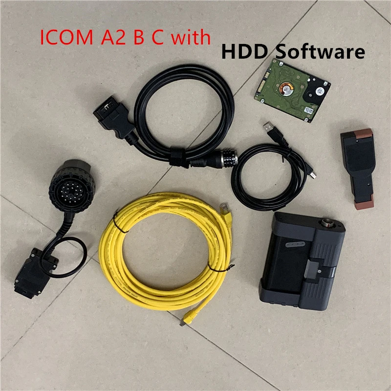 

Newest V2024.09 1TB HDD For BMW ICOM Multi-language Programming Tool ICOM Diag for BMW A2+B+C 3 in 1 Diagnostic Scanner