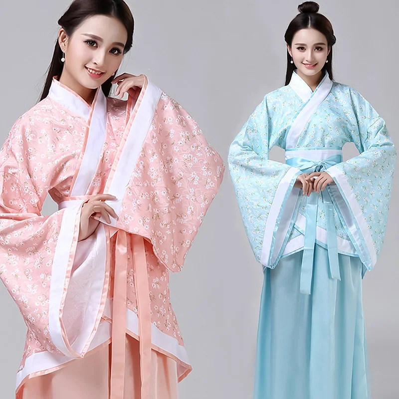 

Chinese Hanfu Women Classical Dance Costume Folk Festival Outfit Stage Rave Performance hanfu Chinese Cosplay Fairy hanfu Dress