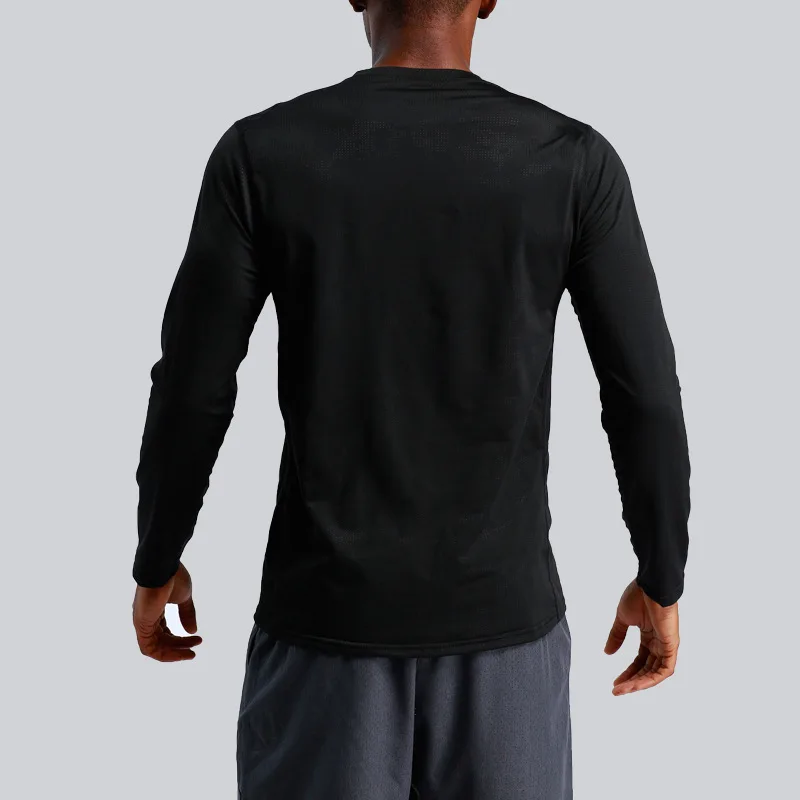 Men Cool Dry Compression Long Sleeve Baselayer Athletic Sports T-Shirts Tops Quick Dry Breathable Workout Running Shirts