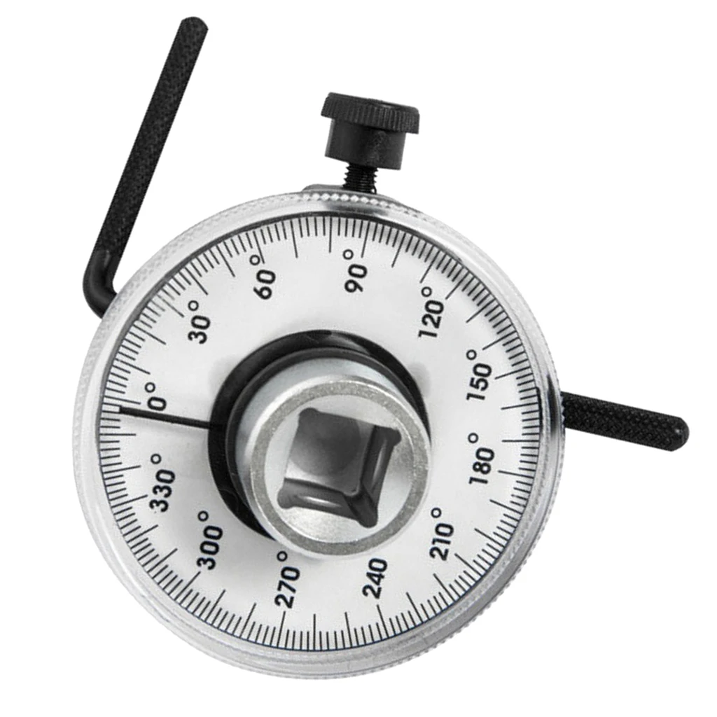 1/2 inch Dr Torque Angle Gauge For Torque Wrench 0-360 Degrees Easy To Read