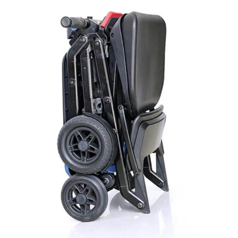 Four Wheel Electric Elderly Scooter 4 Wheels Electric Scooters 24V 120W Folding Electric Kick Scooter With Remote Control