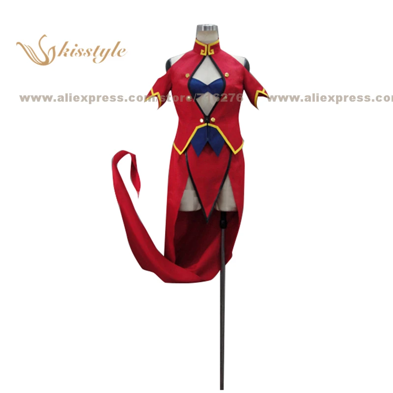 

Kisstyle Fashion BlazBlue Alter Memory Litchi Faye Ling Uniform COS Clothing Cosplay Costume,Customized Accepted