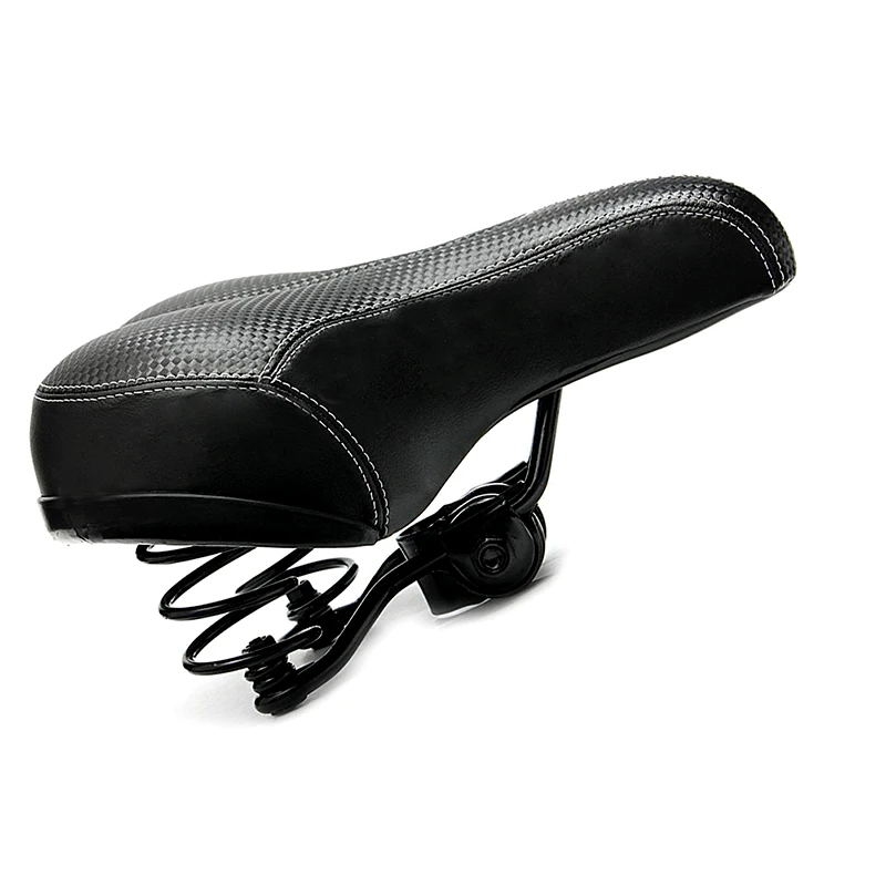 High Quality Bicycle Cycling Big Bum Saddle Seat Road MTB Bike Wide Soft Pad Comfort Cushion Thicken