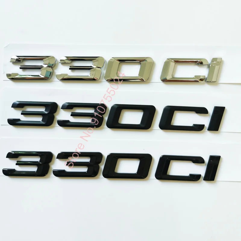 For BMW 330ci Rear Boot Emblem Badge Letters