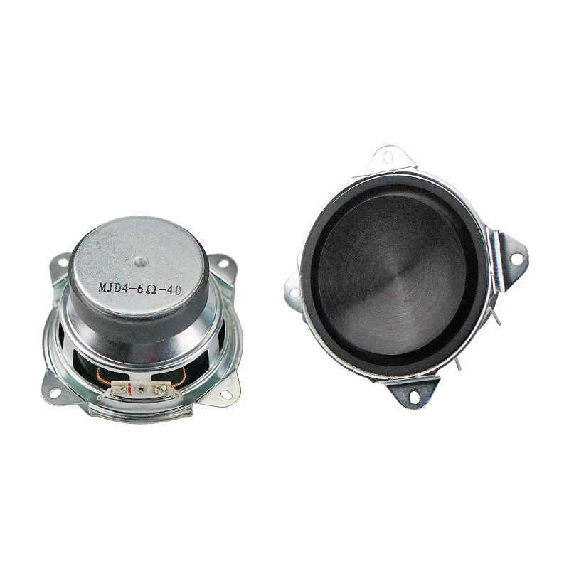 GHXAMP المسرح المنزلي 4 بوصة 105 مللي متر كامل المدى المتكلم 6ohm 40 واط منعكس بو حافة PP حوض مكبرات الصوت 2 قطعة